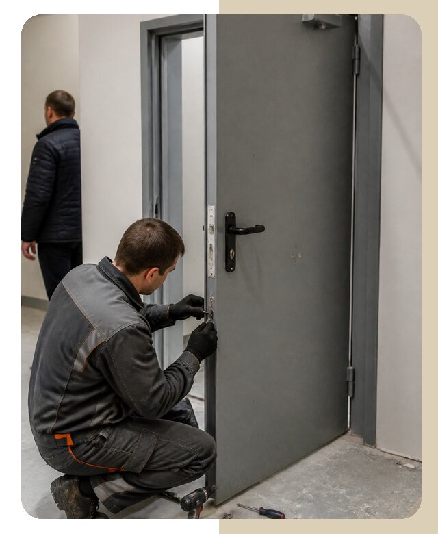 Ремонт противопожарной двери в Дедовске по цене 7147 р. | ДвериЛегко-Ддв
